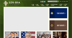 Desktop Screenshot of ldsbsa.org